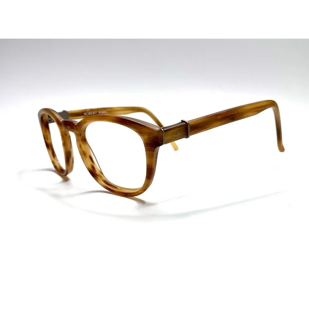 Robert Marc Brown Keyhole Bridge Square France Glasses 677-269M 49 16 135